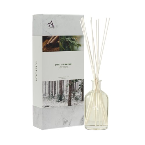 Soft Cinnamon Reed Diffuser By Arran - Next Day Delivery